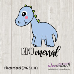 Plotterdatei Dino dinomenal