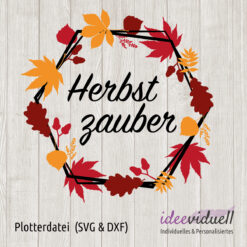 Plotterdatei Herbstkranz