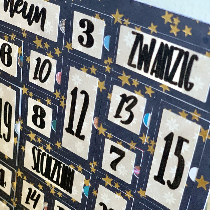 Plotterdatei Adventskalender mit Fotos – Bild 4