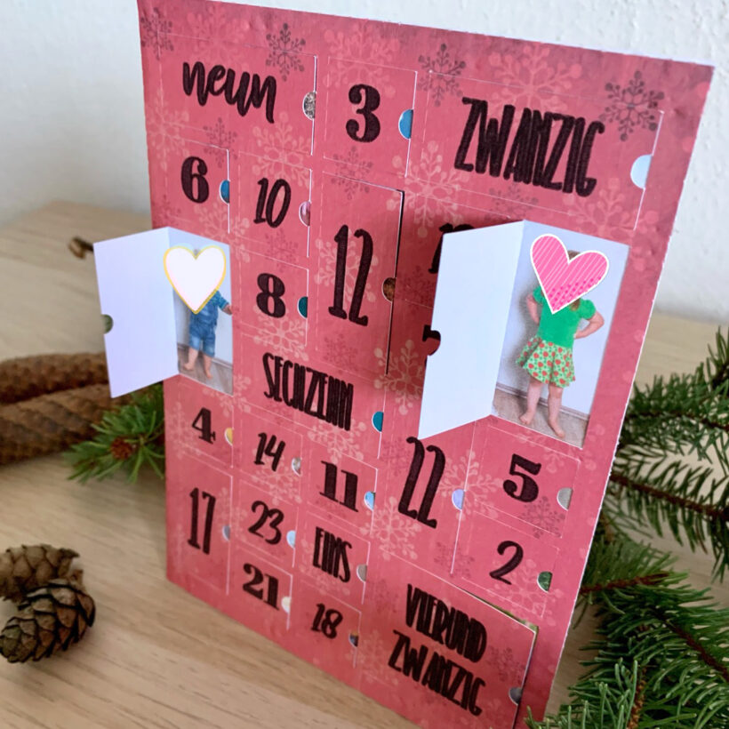 Plotterdatei Adventskalender mit Fotos – Bild 3