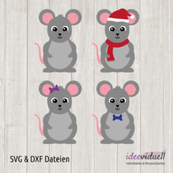 Plotterdatei Mäuse