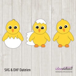 Plotterdatei Osterküken