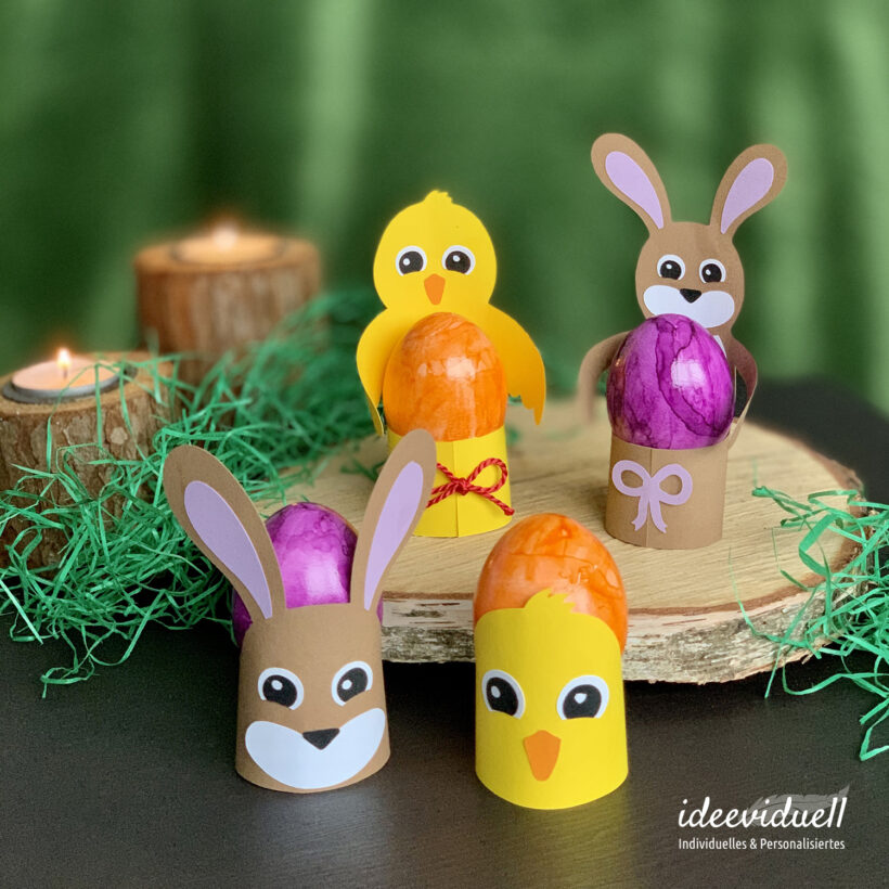 Plotterdatei Eierbecher Hase und Küken – Bild 2