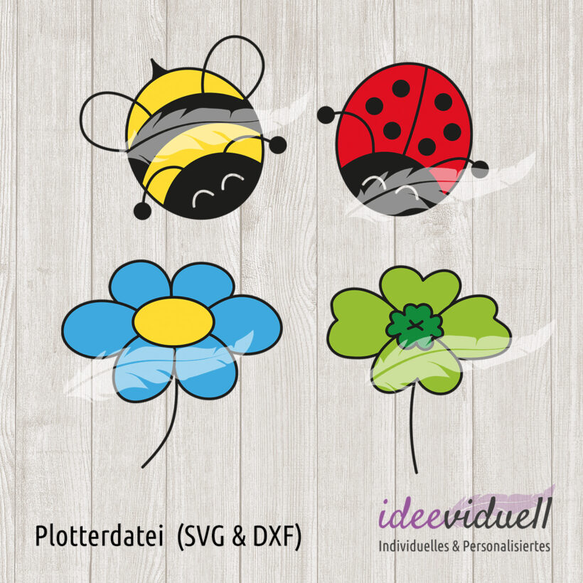 Plotterdatei bee & bug