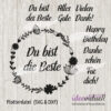 Plotterdatei Kranz ideeviduell