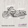 Plotterdatei Chopper LineArt ideeviduell