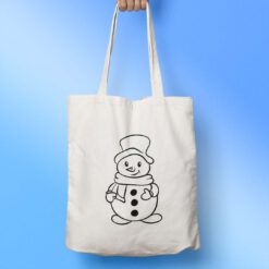 ideeviduell Schneemann LineArt Plotterdaite