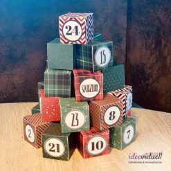 ideeviduell Plotterdatei Adventskalender Geschenkeberg