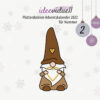 Plotterdateien Adventskalender ideeviduell Tür 2