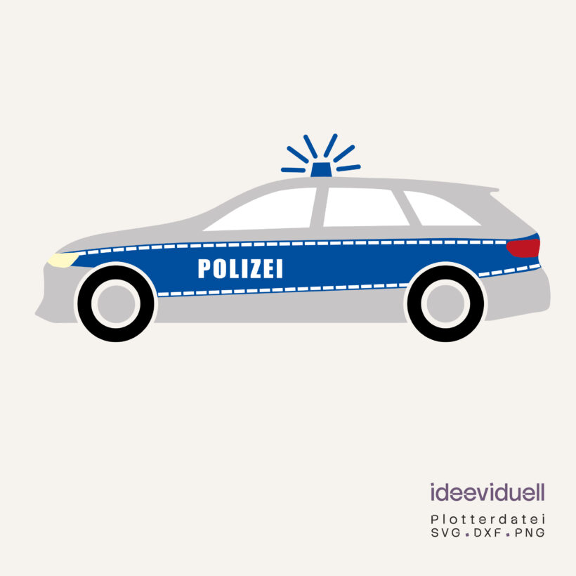 Plotterdatei Polizei