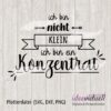ideeviduell Plotterdatei Statement Konzentrat