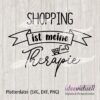 ideeviduell Plotterdatei Statement Shopping