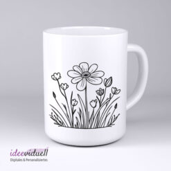ideeviduell Blumenwiese Bundle Plotterdatei
