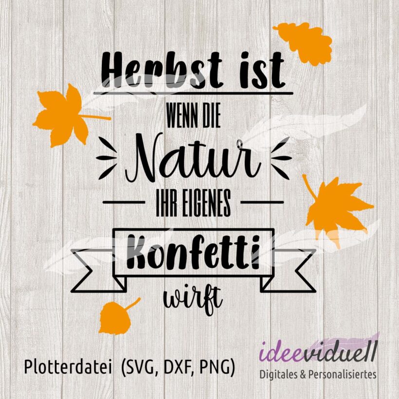 Plotterdatei Herbst